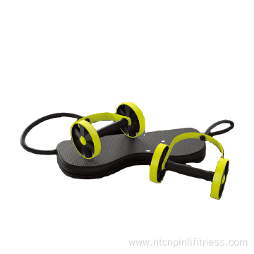 Stomach Ab Wheel Roller Set Fitness Equipment
